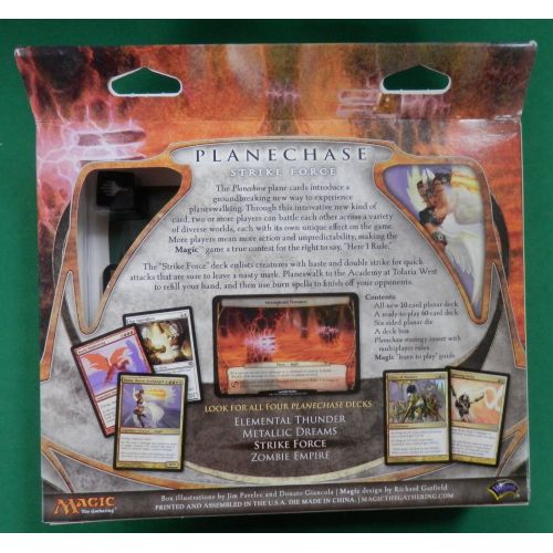  Wizards of the Coast Magic the Gathering 2009 Planechase Strike Force Deck