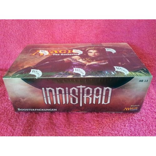  Wizards of the Coast GERMAN Magic MTG Innistrad INN Factory Sealed Booster Box Display the Gathering