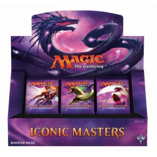  Wizards of the Coast Iconic Masters MTG (Magic the Gathering) Factory Sealed 24 Pack Booster Box