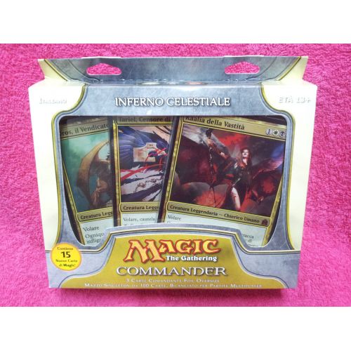  Wizards of the Coast ITALIAN Magic MTG 2011 Commander C11 Sealed Heavenly Inferno Deck the Gathering