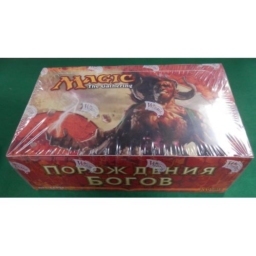  Wizards of the Coast Magic the Gathering Born of the Gods Booster Box Russian Language