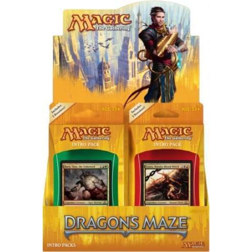  Wizards of the Coast Magic the Gathering (MTG) Dragons Maze - Factory Sealed Box of 10 Intro Decks