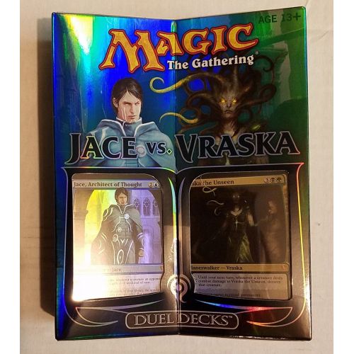  Wizards of the Coast MTG MAGIC 4X JACE VS VRASKA DUEL DECK NEW IN BOX X4 SEALED BOX