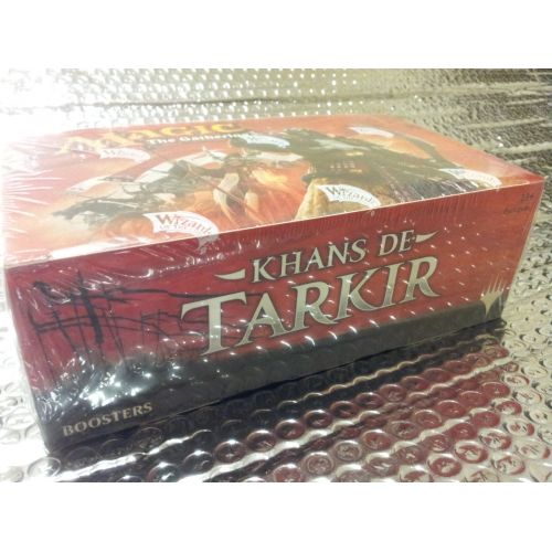  Wizards of the Coast PORTUGUESE Magic MTG Khans of Tarkir KTK Sealed Booster Pack Box The Gathering