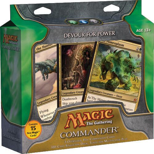  Wizards of the Coast ITALIAN Magic MTG 2011 Commander C11 Sealed Devour for Power Deck The Gathering