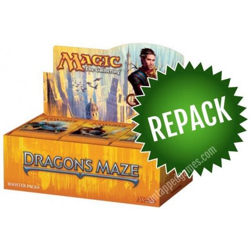  Wizards of the Coast Dragons Maze Booster Box Repack! 36 Opened MTG Packs In Box