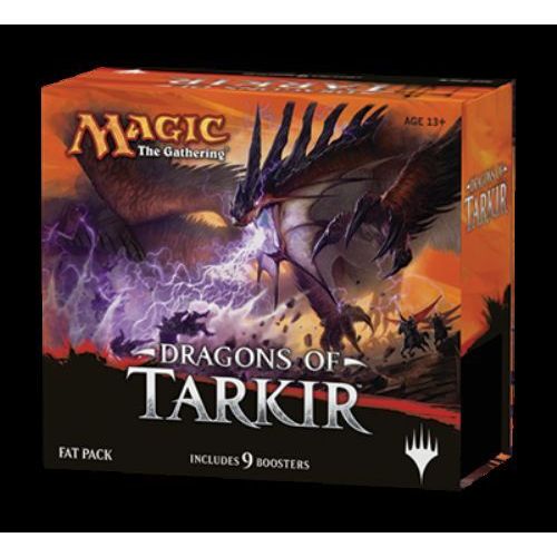  Wizards of the Coast Magic the Gathering MTG DRAGONS OF TARKIR Factory Sealed Fat Pack - Brand New