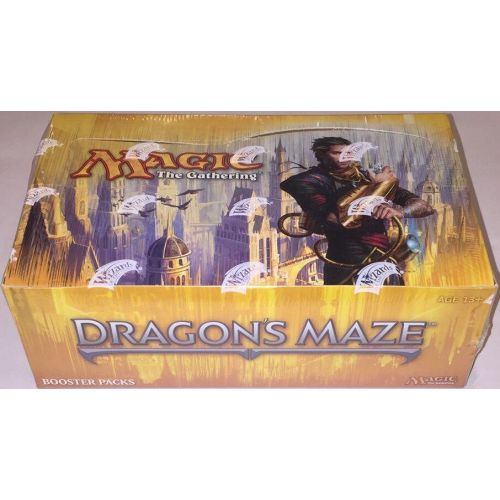  Wizards of the Coast Magic the Gathering MTG Dragons Maze Fact Sealed 36 Pack Booster Box (English)