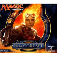 Wizards of the Coast MAGIC THE GATHERING MTG CORE 2014 FAT PACK FACTORY SEALED 9 PACKS NEW