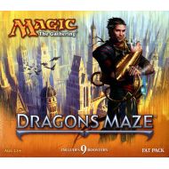Wizards of the Coast MAGIC THE GATHERING MTG DRAGONS MAZE FAT PACK FACTORY SEALED 9 PACKS NEW