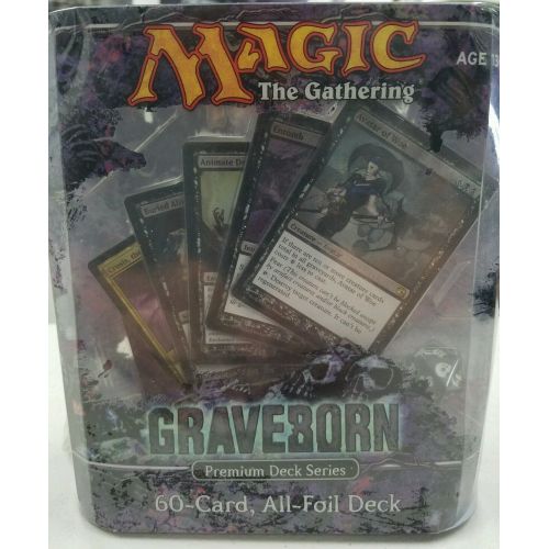  Wizards of the Coast Magic the Gathering MTG Graveborn Premium Foil Deck - 60 Cards - Sealed