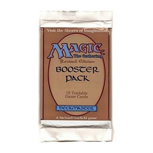 Magic: The Gathering Magic the Gathering Booster Pack ~ Revised Edition