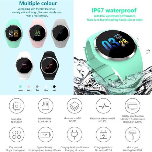  Smart Watch WoCoo Fitness Tracker Touch Screen GPS Heart Rate Sleep Monitor Fatigue Monitor Bracelet for Android iOS