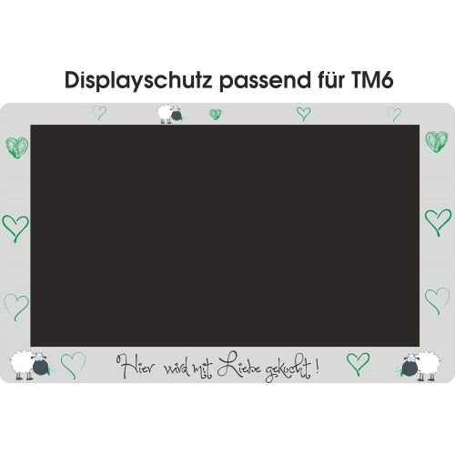  Wodtke-werbetechnik Displayschutzfolie fuer TM6 Schaf gruen