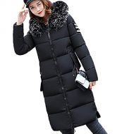 Wokasun.JJ Womens Winter Clothes Wokasun.JJ Women Solid Casual Thicker Winter Slim Down Lammy Jacket Coat Overcoat