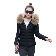 /Wokasun.JJ Womens Winter Clothes Wokasun.JJ Fashion Solid Women Casual Thicker Winter Slim Coat Overcoat