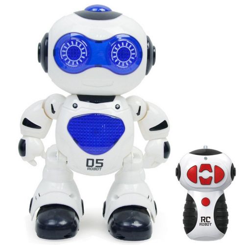  Wokee Fernbedienung Astronaut Roboter Walking Musik Spielwaren Sing Dance Programmable mit LED Licht fuer Kinder