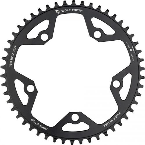  Wolf Tooth Components Drop Stop 5-Bolt SRAM Flattop Chainring