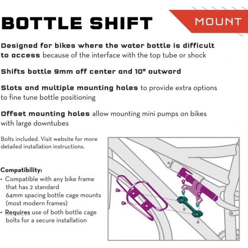  Wolf Tooth Components Wolf Tooth B-RAD Bottle Shift