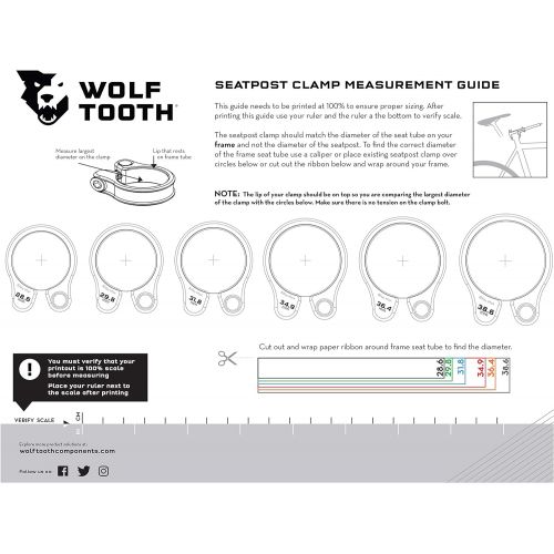  Wolf Tooth Components Wolf Tooth Precision-Machined Seatpost Clamp