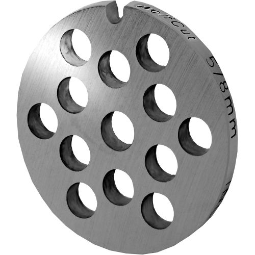  WolfCut Stainless Steel Perforated Disc, Size 5-8.0 mm Holes for Fleischwolf Jupiter, Bosch, Alexanderwerk-Westmark