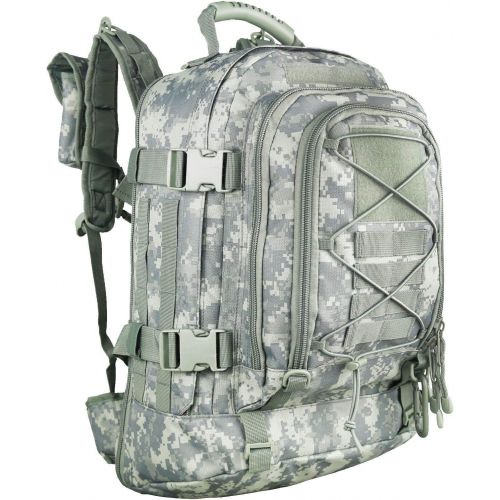  WolfWarriorX Men Backpacks Large Capacity Military Tactical Hiking Expandable 39L-60L Backpack