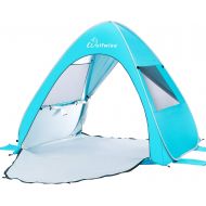 WolfWise UPF 50+ Easy Pop Up Beach Tent Sun Shelter Instant Automatic Portable Sport Umbrella Indoor Playhouse Baby Canopy Cabana