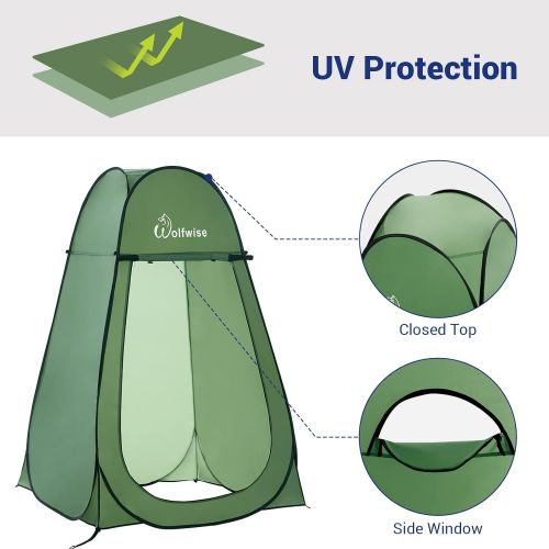  WolfWise Pop-up Shower Tent