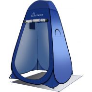 WolfWise Pop Up Privacy Portable Camping, Biking, Toilet, Shower, Beach and Changing Room Extra Tall, Spacious Tent Shelter.