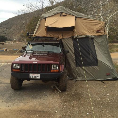  WolfWise Tuff Stuff Ranger Overland Rooftop Tent with Annex Room