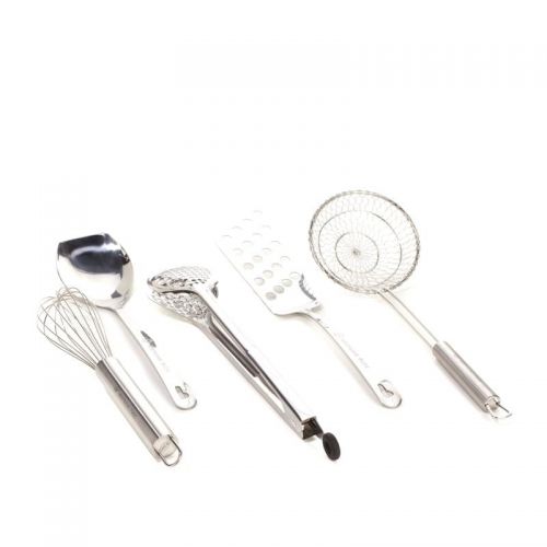  Wolfgang Puck Bistro Elite 5-piece Stainless Steel Kitchen Tool Set