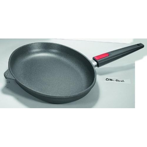  Woll 1538IL Nowo Induktion Line-Fischpfanne, 38 x 28 cm, 5.5 cm hoch, mit abnehmbarem Stiel