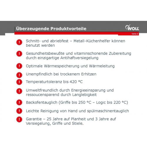  Woll 1538IL Nowo Induktion Line-Fischpfanne, 38 x 28 cm, 5.5 cm hoch, mit abnehmbarem Stiel