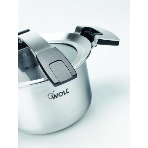  Woll 116CO Concept - 5-ply Edelstahltopf, 16 cm oe, 10 cm hoch, 2 L, inklusiv Deckel