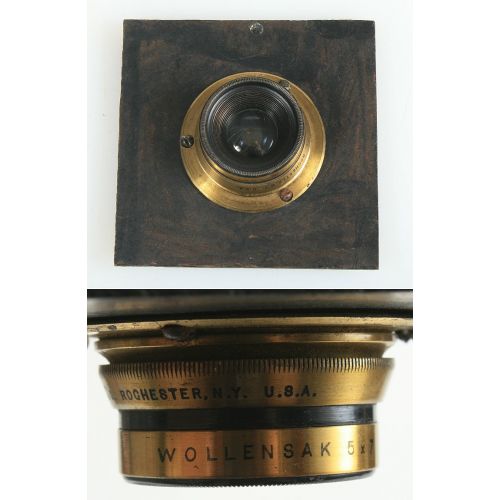  Wollensak WOLLENSAK 5X7 BRASS EXTREME WIDE LENS ON BOARD