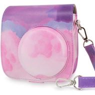 Wolven Protective Case Bag Purse Compatible with Mini 11 Mini 9 Mini 8 Mini 8+ Camera, Purple