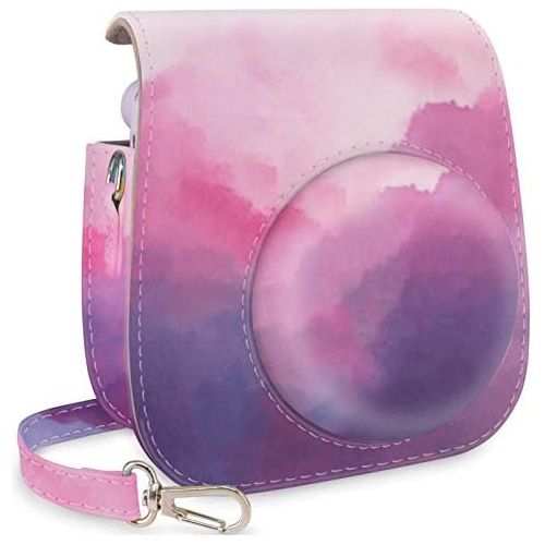  WOLVEN Protective Case Bag Purse Compatible with Mini 11 Camera, (PurpleC)