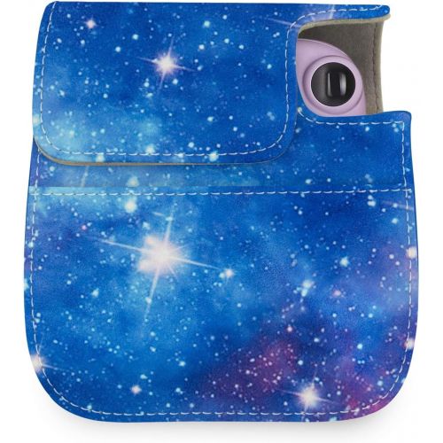  WOLVEN Protective Case Bag Purse Compatible with Mini 11 Camera, Doodle Galaxies