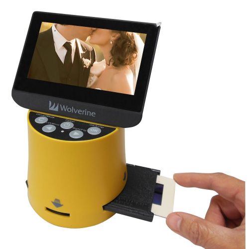  Wolverine Titan 8-in-1 High Resolution Film to Digital Converter with 4.3 Screen and HDMI Output