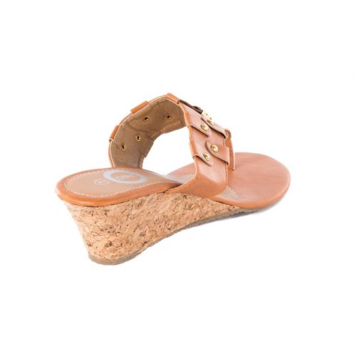  Women Open Toes Platform Wedge Thong Slip-On Sandals