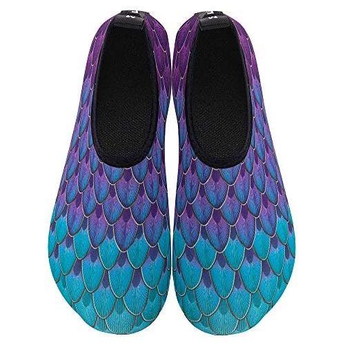  Womens and Mens Kids Water Shoes Barefoot Quick Dry Aqua Socks for Beach Swim Surf Yoga Exercise