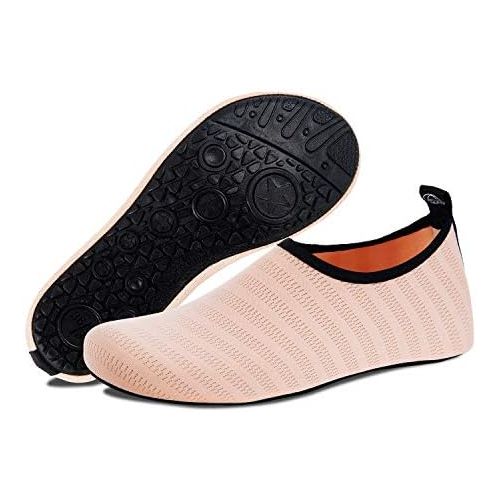  WateLves Water Shoes for Womens and Mens Summer Barefoot Shoes Quick Dry Aqua Socks for Beach Swim Yoga Exercise