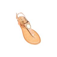 Womens Pearl Stud Accent Sandals