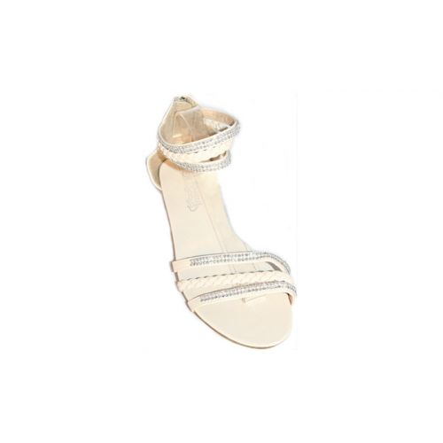  Womens Rhinestone Accent Sandals