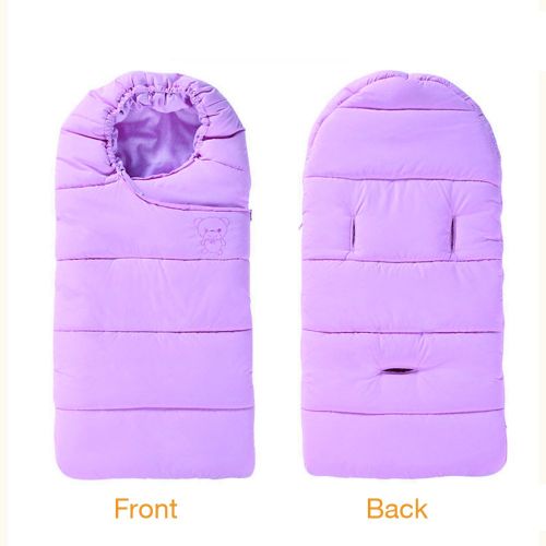  Wonbye wonbye Car Seat Cover for Infants, Baby Sleeping Bag, Cotton Swaddle Blanket (Pink 0-6 Months)