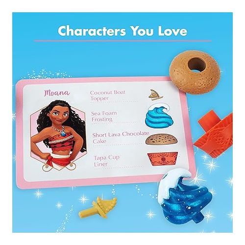  Wonder Forge Disney Princess Enchanted Cupcake Party Game - Exciting Matching Game | Fun for Kids & Adults | Ideal for Disney Princesses Enthusiasts | Two Game Modes | Gaming Experience