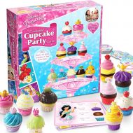 [아마존 핫딜] [아마존핫딜]Wonder Forge Disney Princess Enchanted Cupcake Party Game For Girls & Boys Age 3 & Up - A Fun & Fast Matching Party Game You Can Play Over & Over