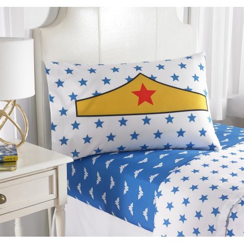  Wonder Woman DC Kids Wonder Woman Girls Twin Bedding Sheet Set