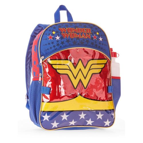원더우먼 Wonder Woman 5-Piece Backpack Set with Lunchbag