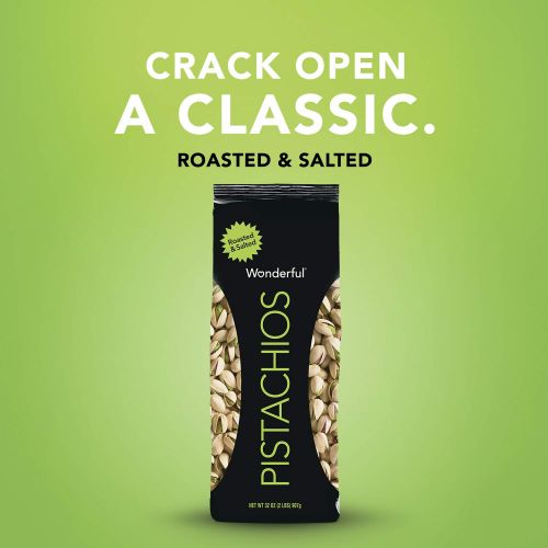  [무료배송]Wonderful Pistachios, Roasted and Salted, 32 Ounce